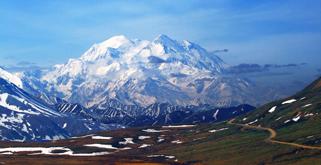 Mt. Denali at Denali National Park.