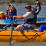 Raft trip near Talkeetna in front of Mt. Denali.